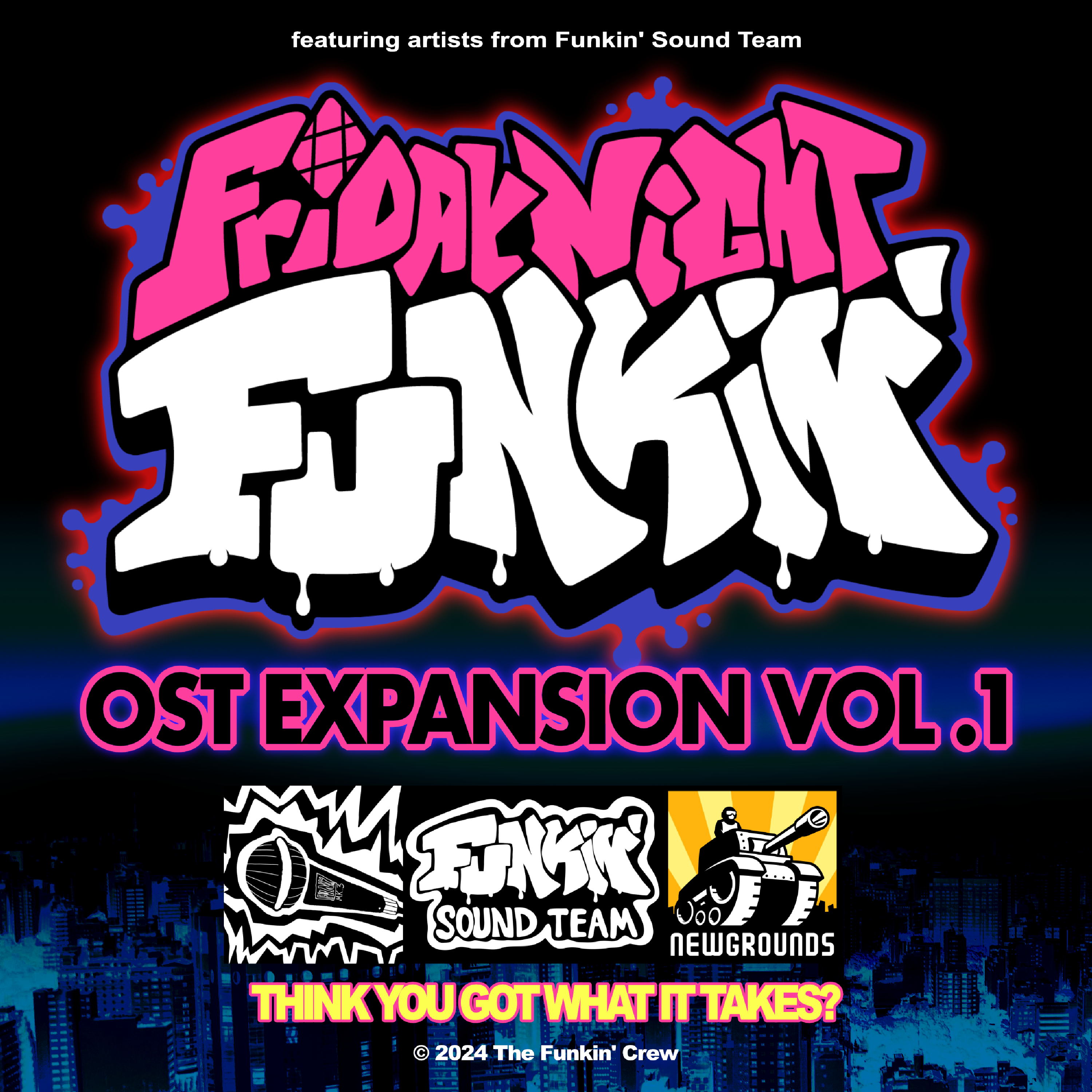 完売　入手困難　Friday Night Funkin  Vol.1 レコード Kawai Sprite-Soundtrack - Friday Night Funkin' Vol. 1